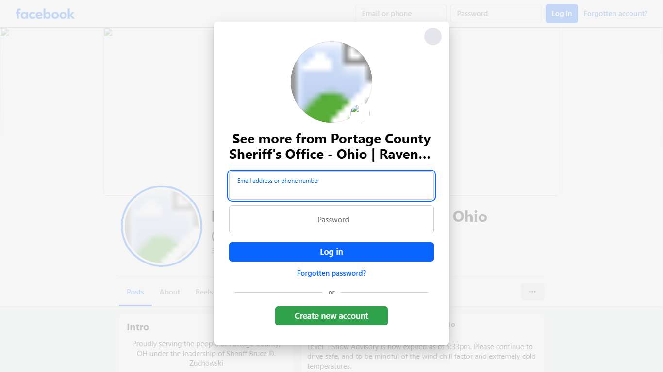 Portage County Sheriff's Office - Ohio Ravenna OH Facebook